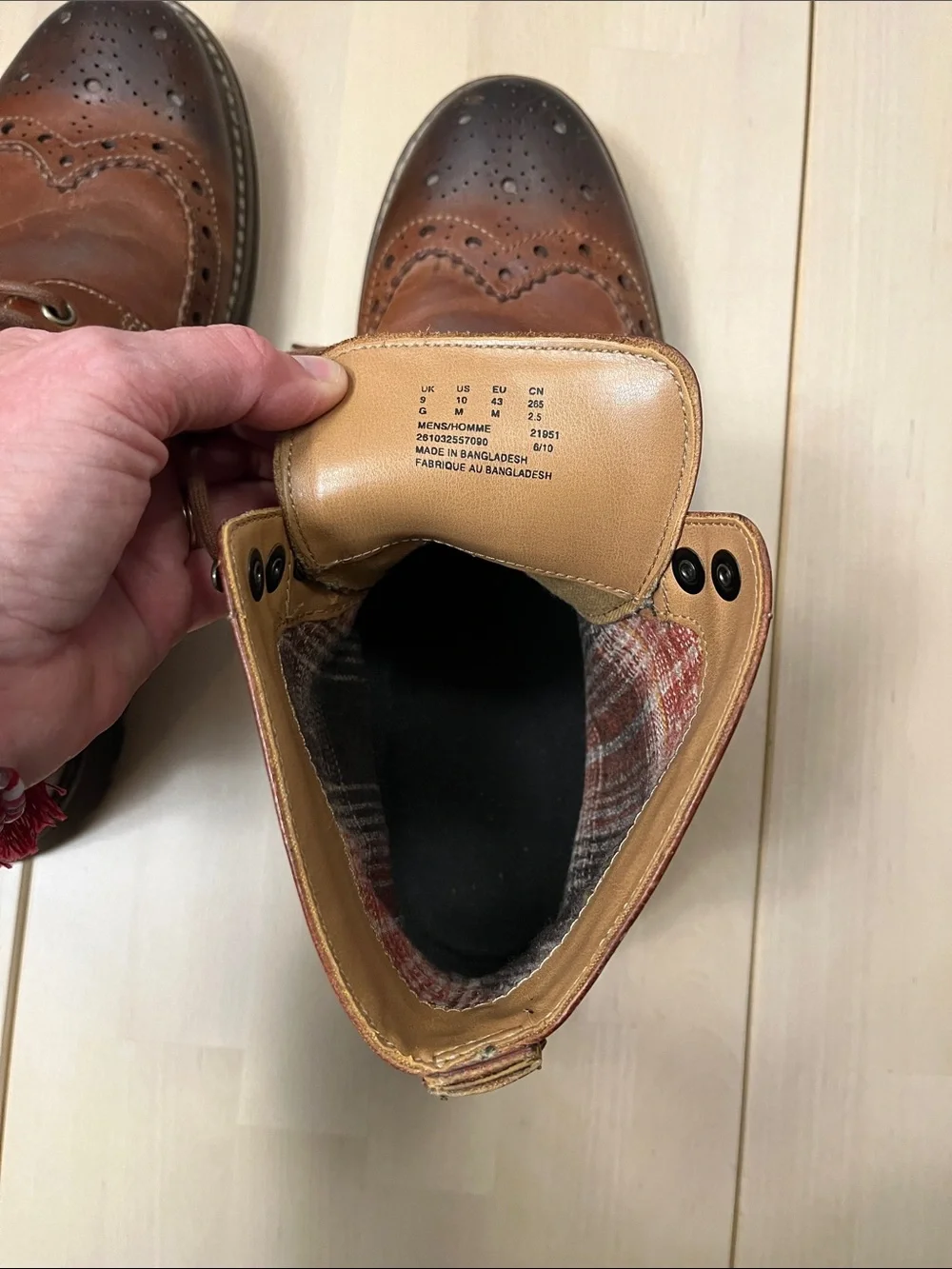 Clarks very gently